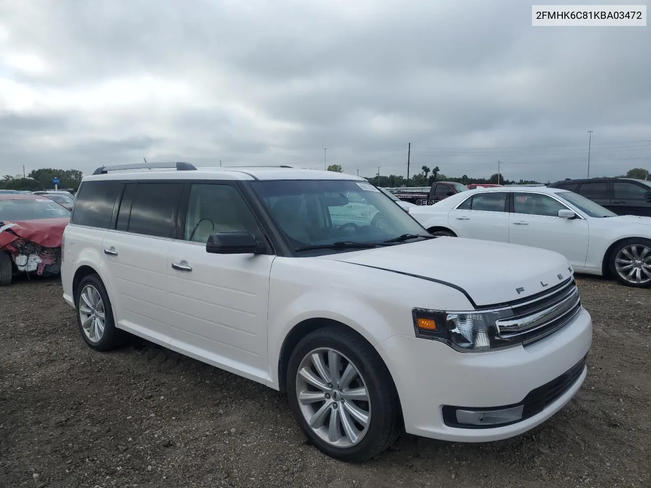 2FMHK6C81KBA03472 2019 Ford Flex Sel