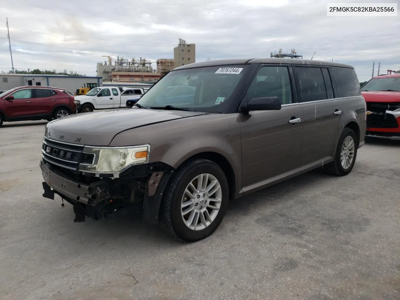 2FMGK5C82KBA25566 2019 Ford Flex Sel