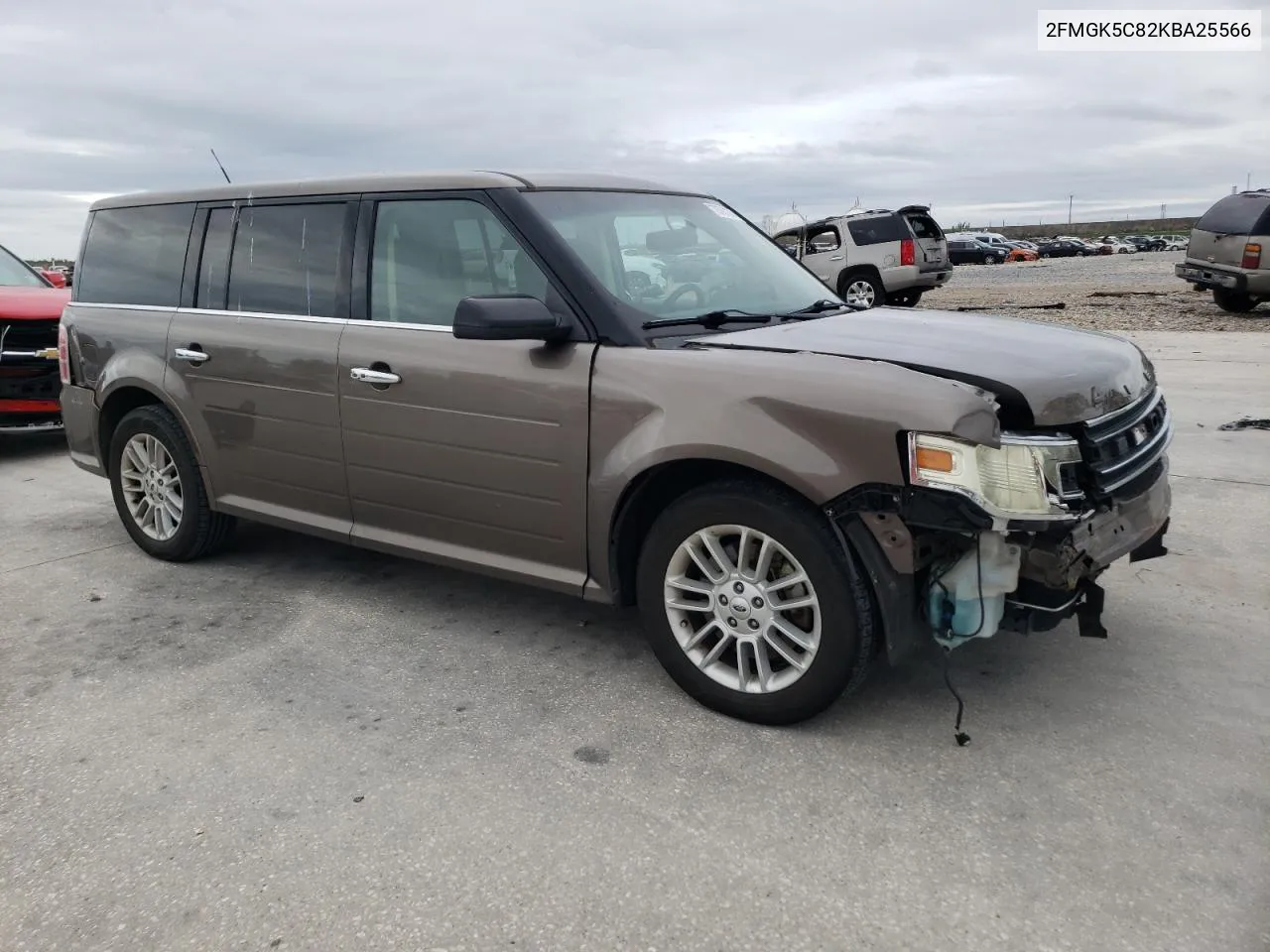 2FMGK5C82KBA25566 2019 Ford Flex Sel