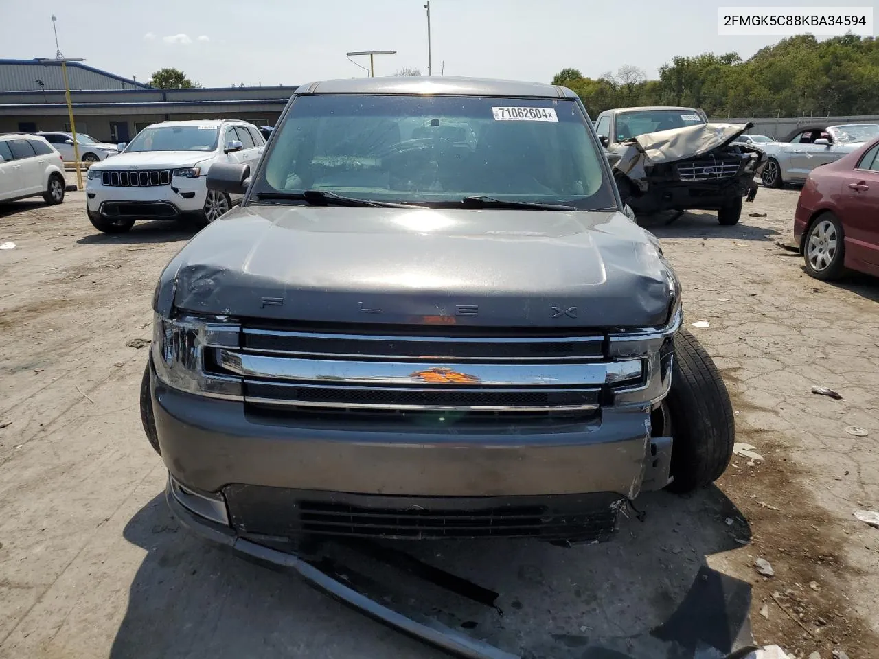 2FMGK5C88KBA34594 2019 Ford Flex Sel