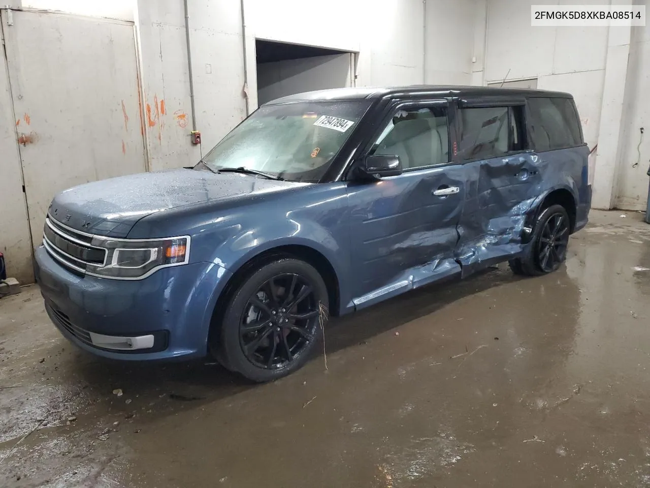 2FMGK5D8XKBA08514 2019 Ford Flex Limited