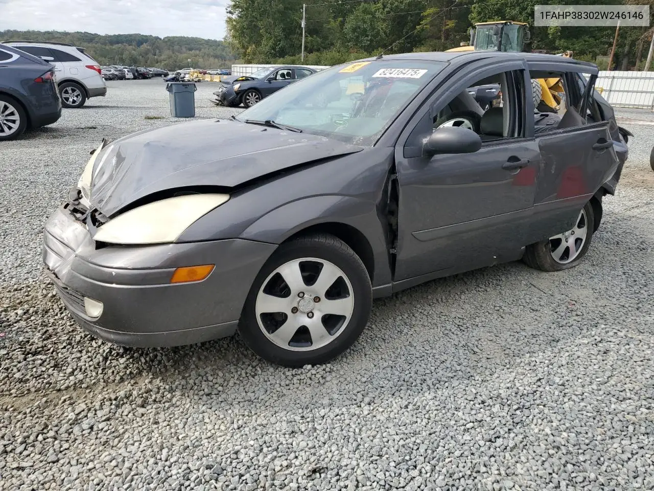 1FAHP38302W246146 2002 Ford Focus Zts