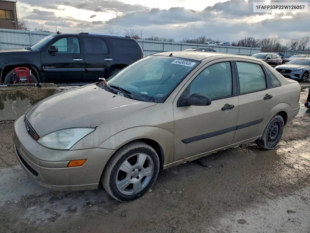 1FAFP33P22W126057 2002 Ford Focus Lx