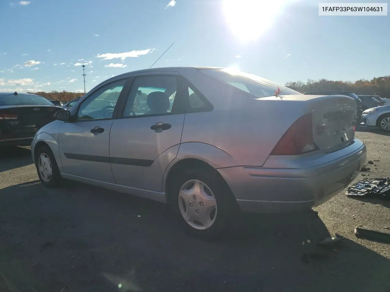 1FAFP33P63W104631 2003 Ford Focus Lx