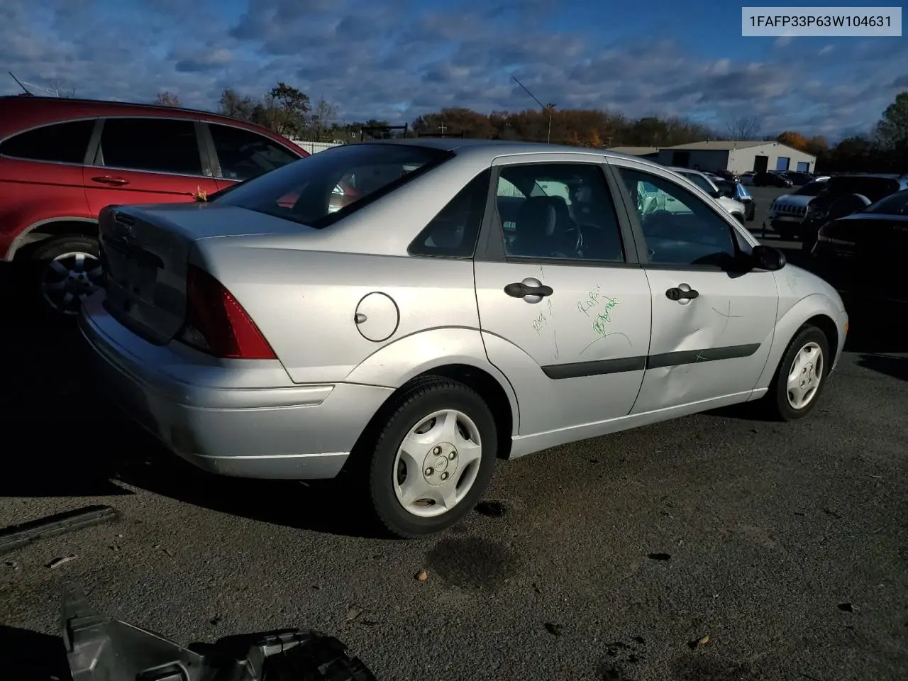 1FAFP33P63W104631 2003 Ford Focus Lx