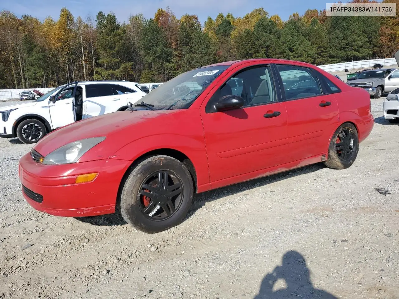 1FAFP34383W141756 2003 Ford Focus Se Comfort
