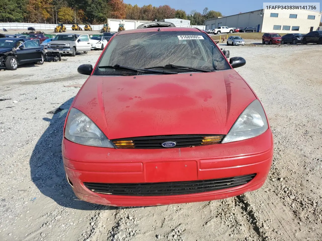 1FAFP34383W141756 2003 Ford Focus Se Comfort