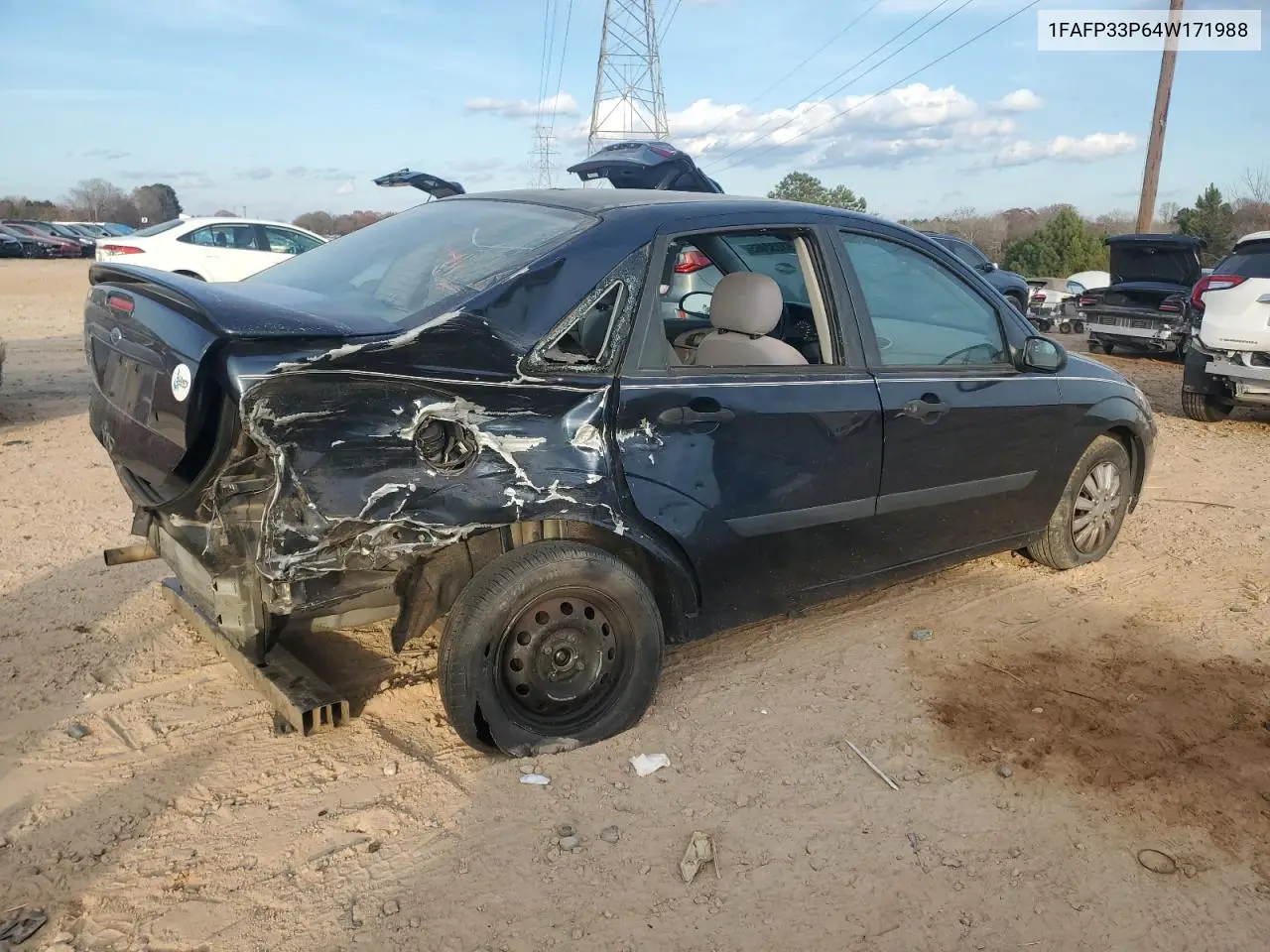 1FAFP33P64W171988 2004 Ford Focus Lx