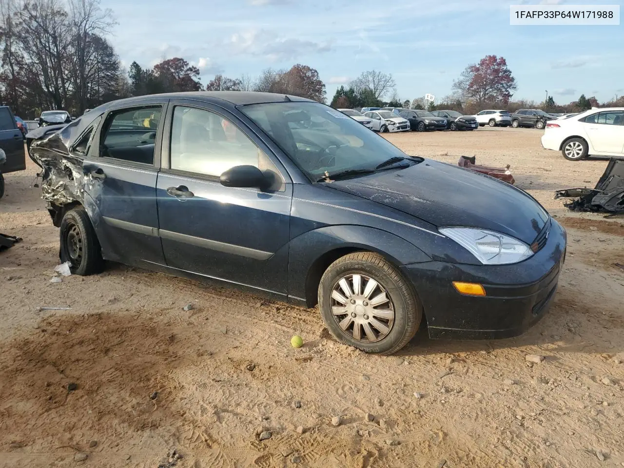1FAFP33P64W171988 2004 Ford Focus Lx