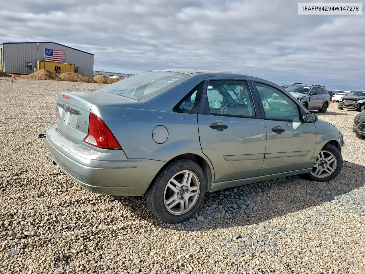 1FAFP34Z94W147278 2004 Ford Focus Se Comfort