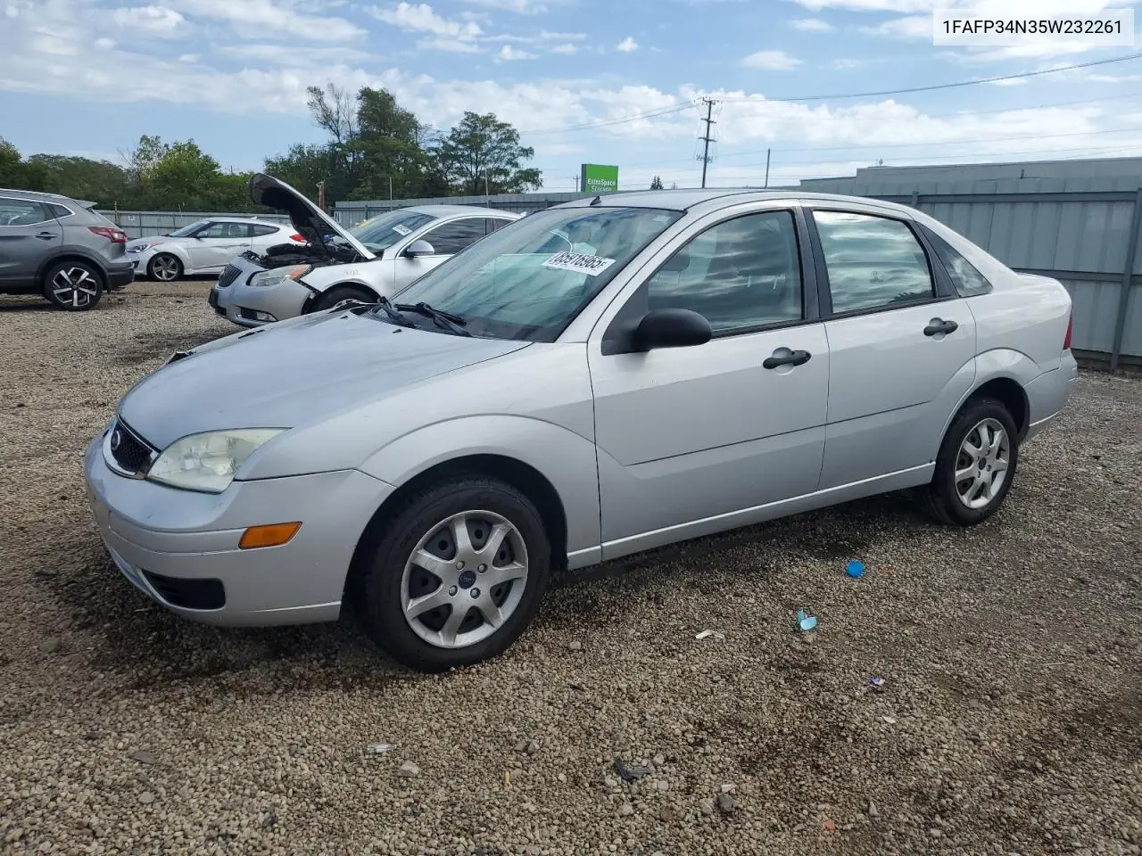 1FAFP34N35W232261 2005 Ford Focus Zx4