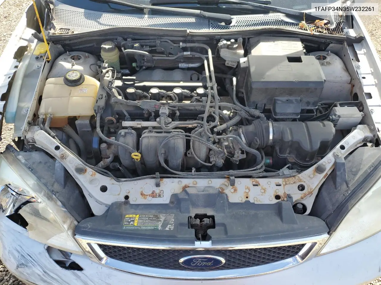 1FAFP34N35W232261 2005 Ford Focus Zx4