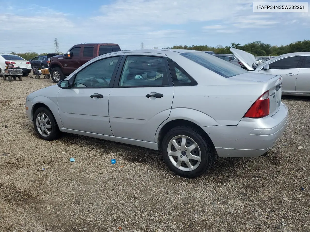 1FAFP34N35W232261 2005 Ford Focus Zx4