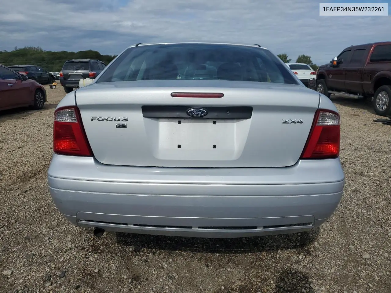 1FAFP34N35W232261 2005 Ford Focus Zx4