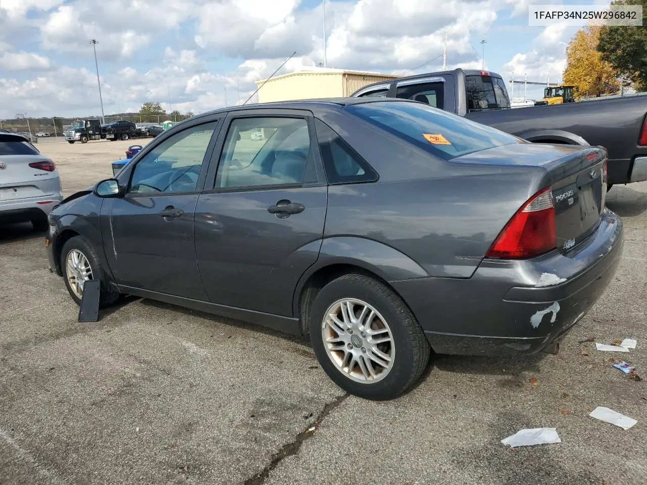 1FAFP34N25W296842 2005 Ford Focus Zx4
