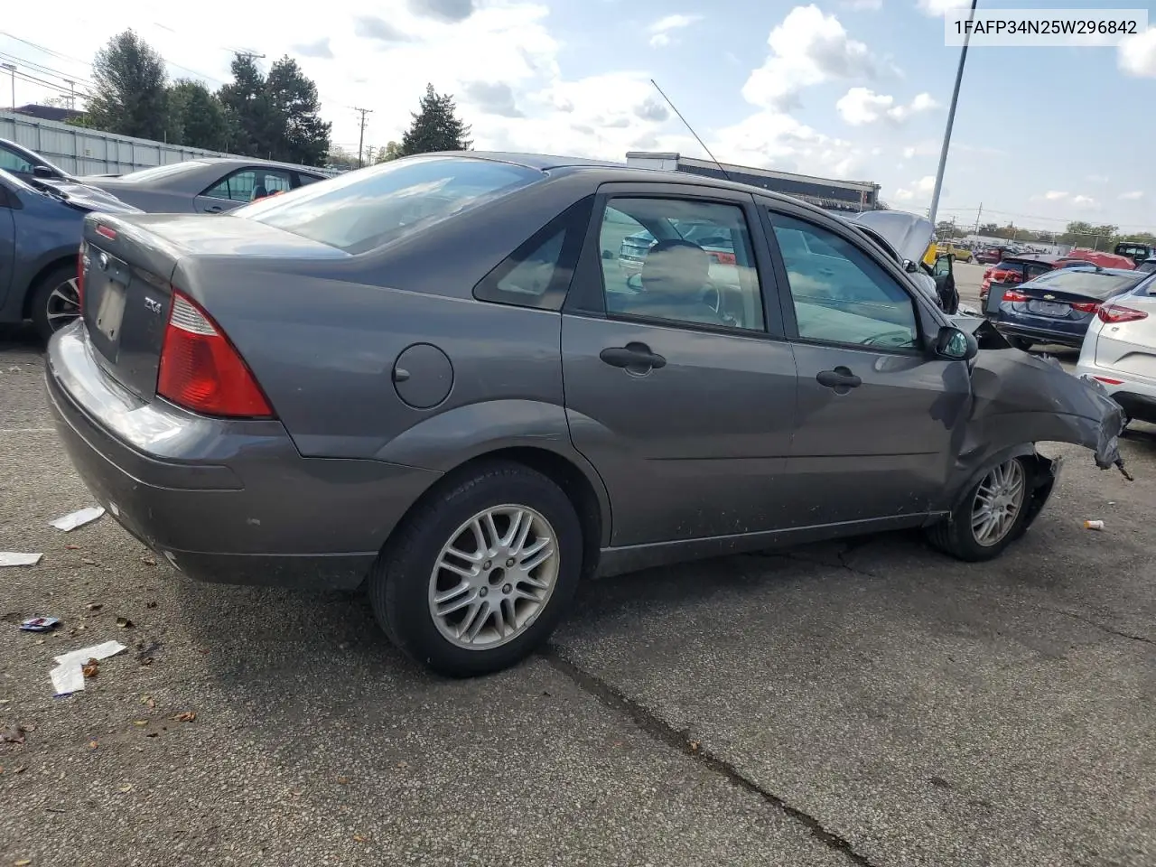 1FAFP34N25W296842 2005 Ford Focus Zx4