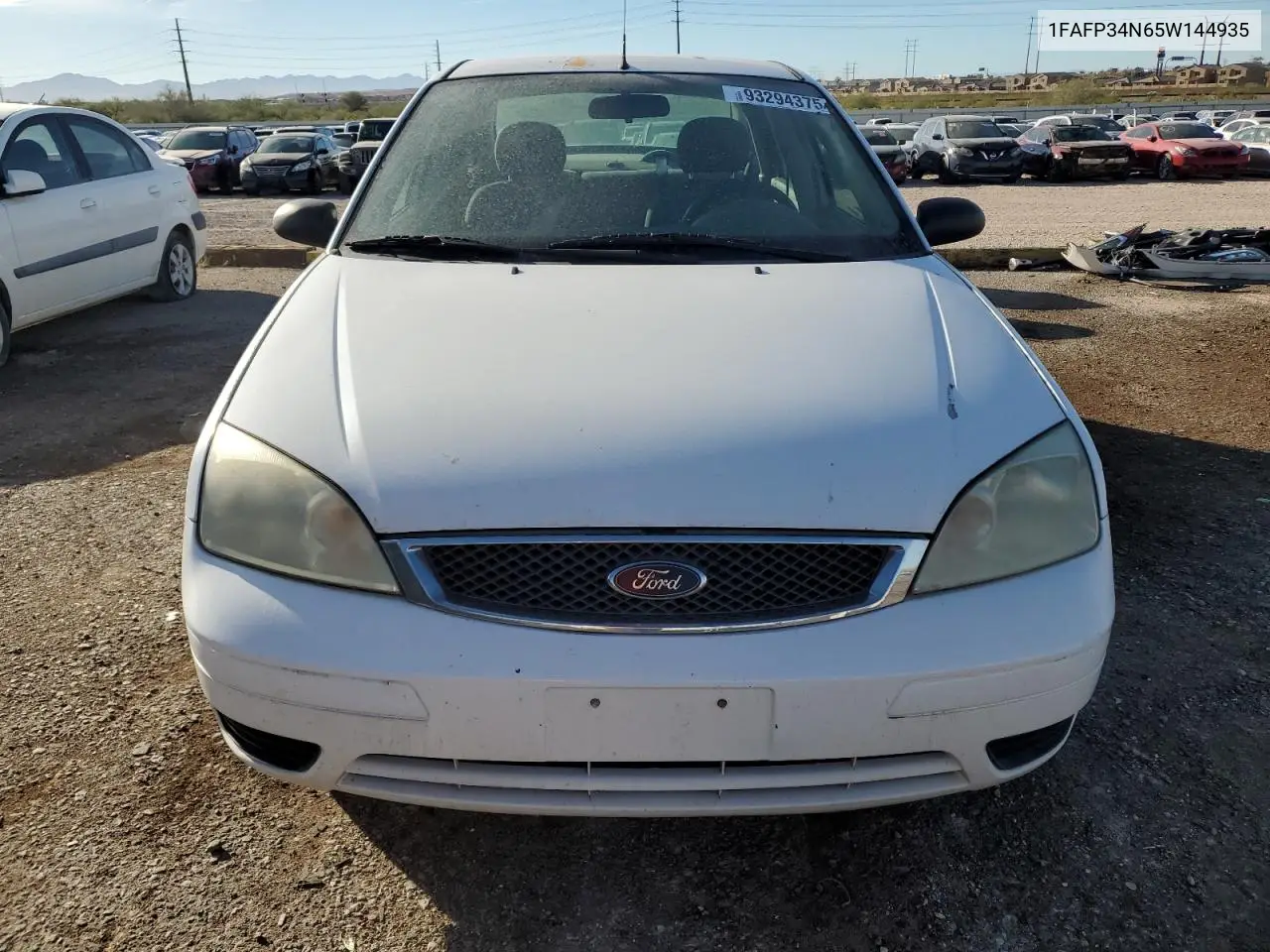 1FAFP34N65W144935 2005 Ford Focus Zx4