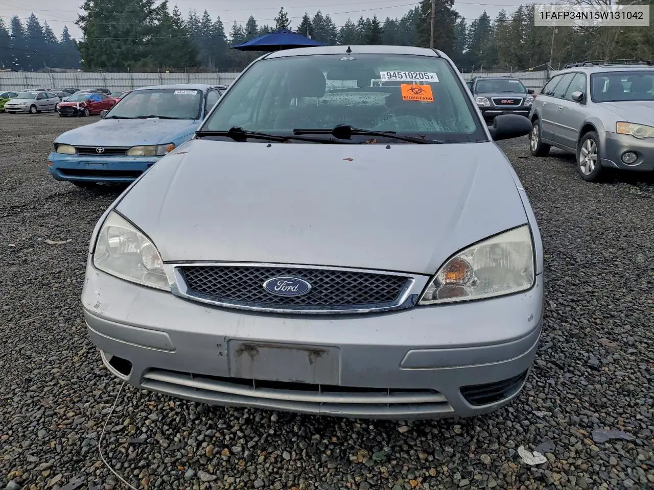 1FAFP34N15W131042 2005 Ford Focus Zx4