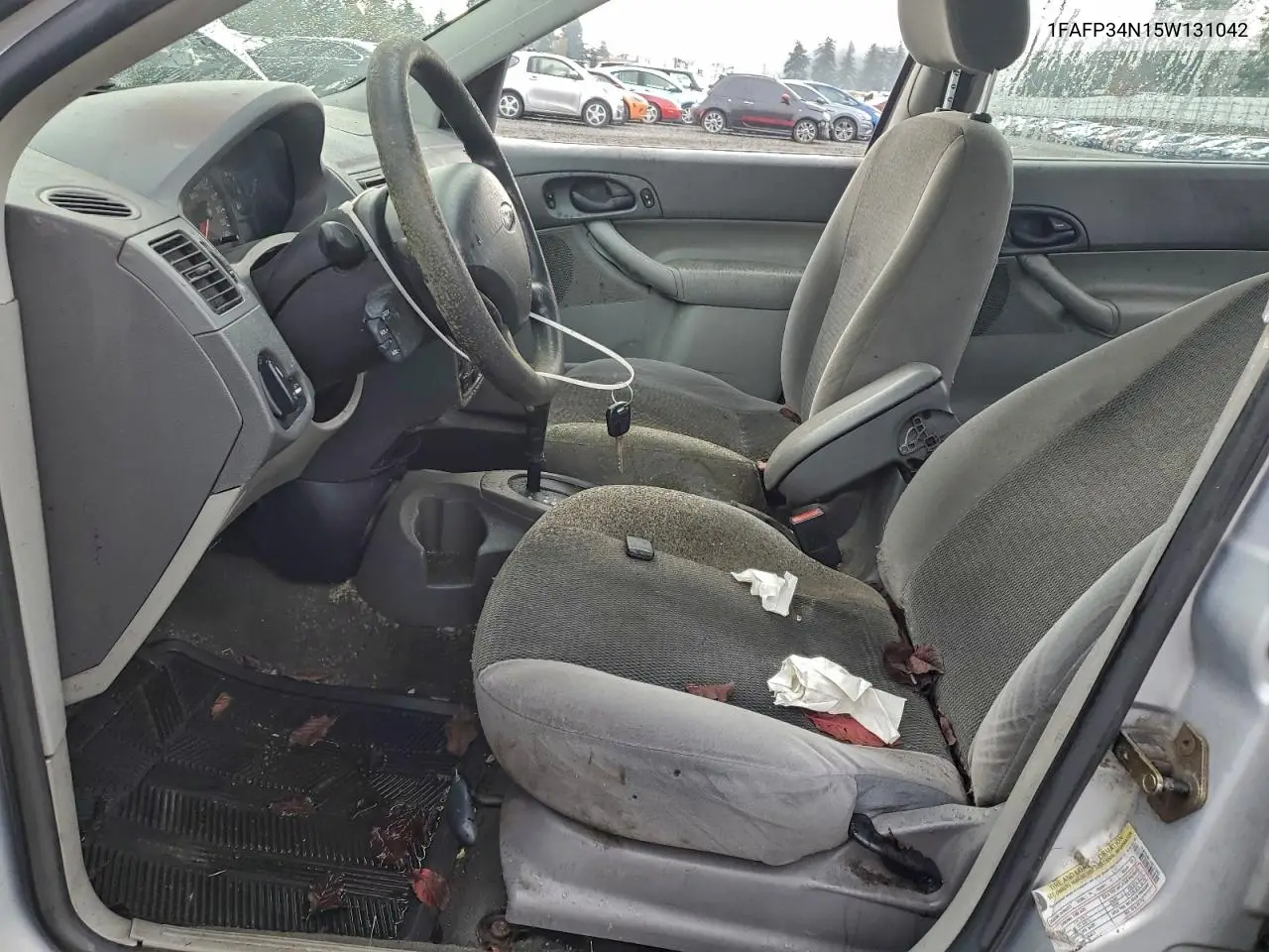 1FAFP34N15W131042 2005 Ford Focus Zx4