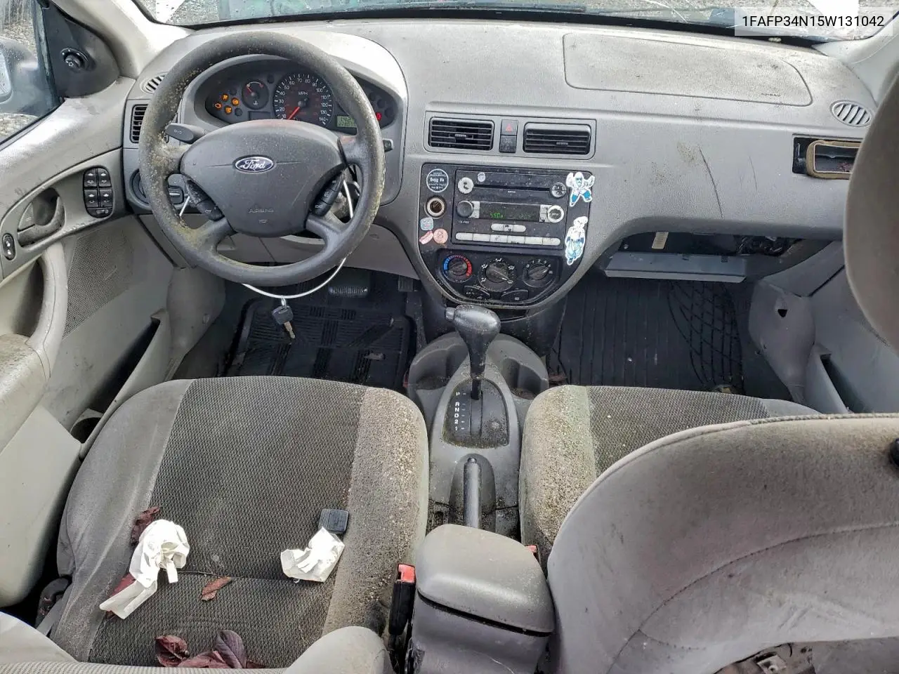 1FAFP34N15W131042 2005 Ford Focus Zx4