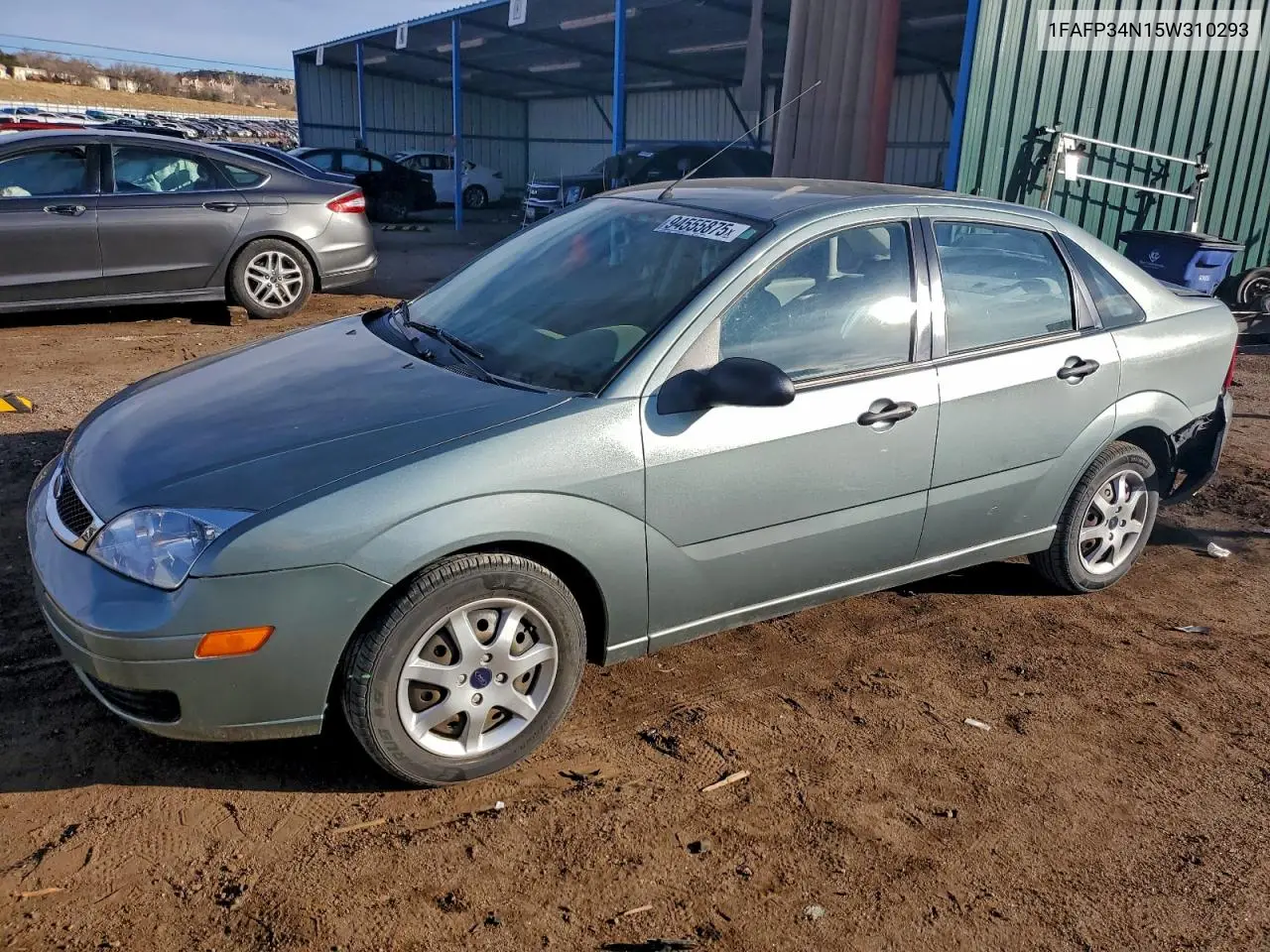 1FAFP34N15W310293 2005 Ford Focus Zx4