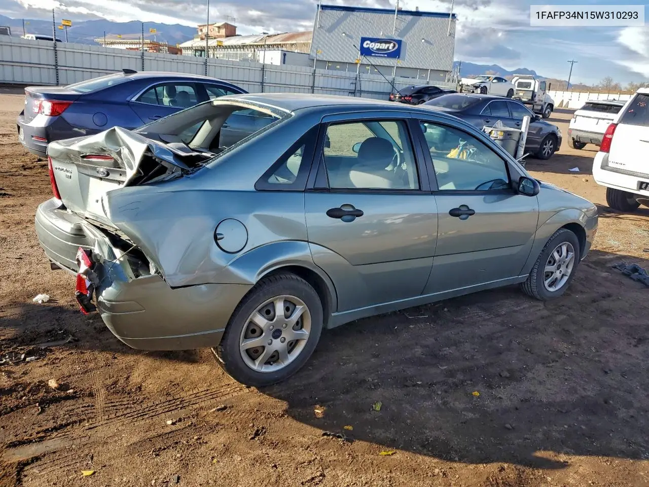 1FAFP34N15W310293 2005 Ford Focus Zx4
