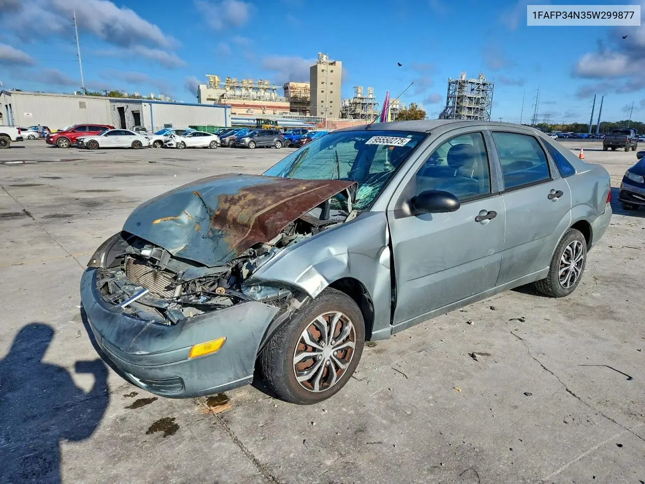 1FAFP34N35W299877 2005 Ford Focus Zx4