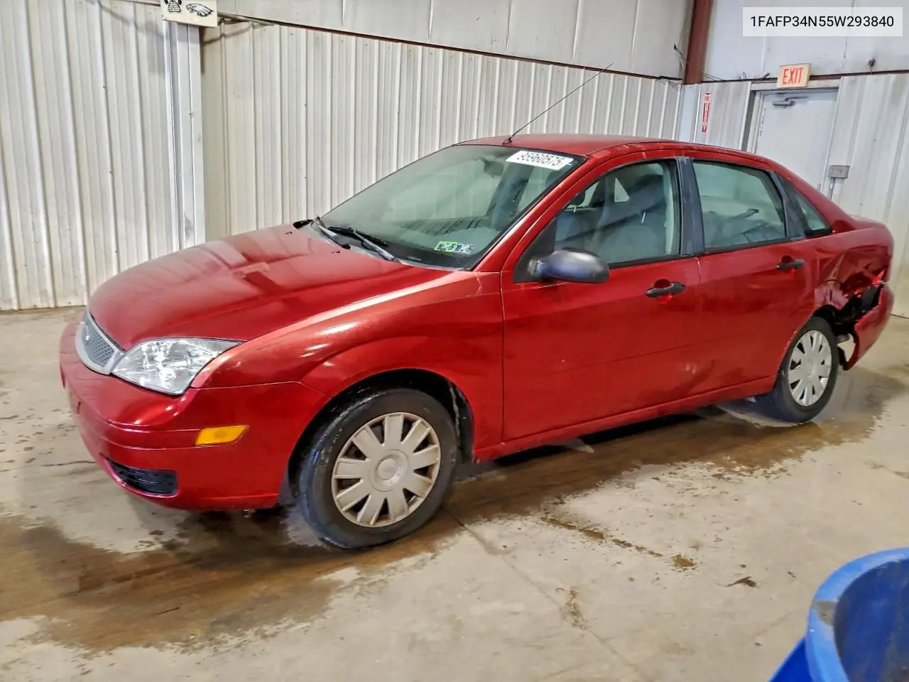 1FAFP34N55W293840 2005 Ford Focus Zx4