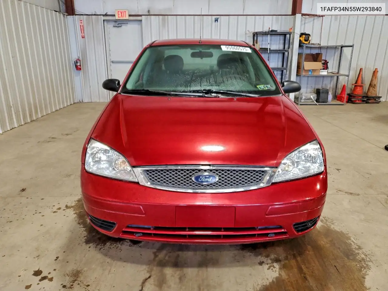 1FAFP34N55W293840 2005 Ford Focus Zx4