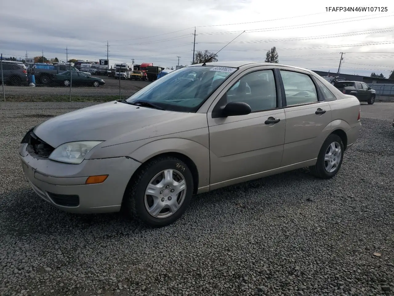 1FAFP34N46W107125 2006 Ford Focus Zx4