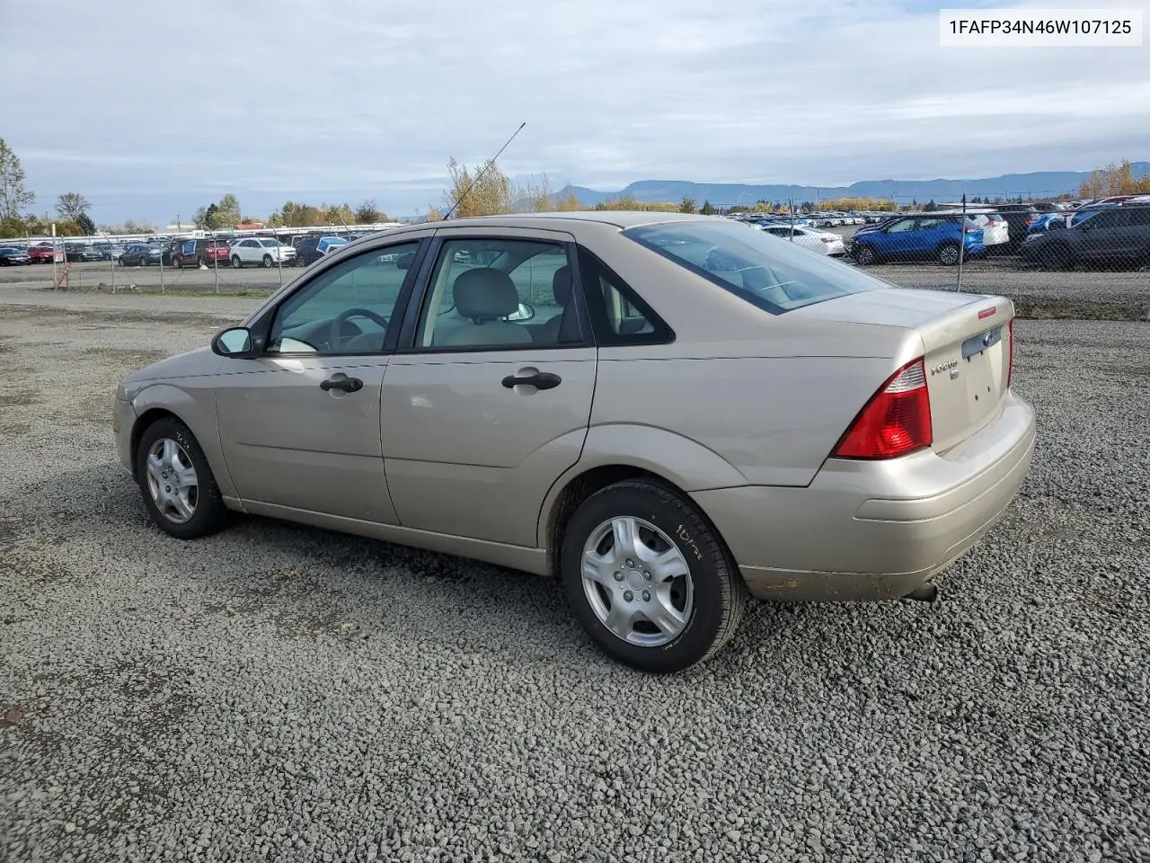 1FAFP34N46W107125 2006 Ford Focus Zx4