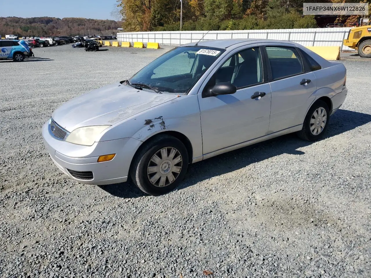 1FAFP34NX6W122826 2006 Ford Focus Zx4