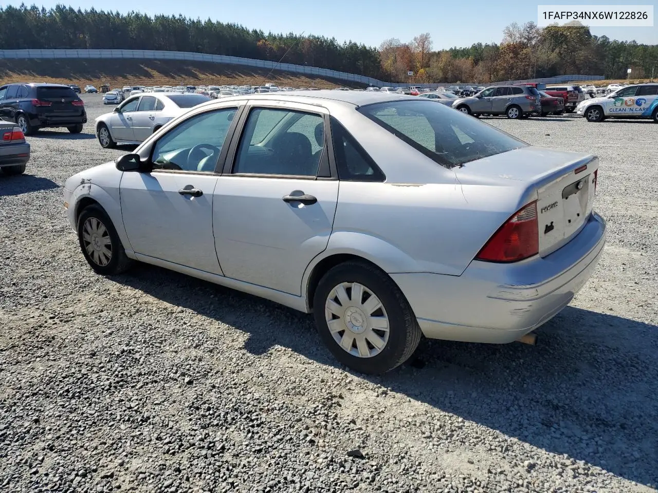 1FAFP34NX6W122826 2006 Ford Focus Zx4