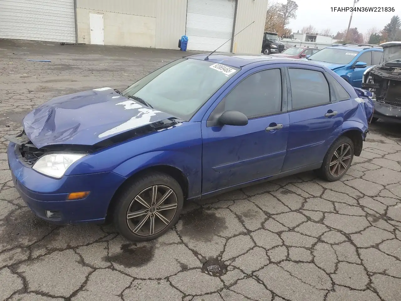 1FAHP34N36W221836 2006 Ford Focus Zx4