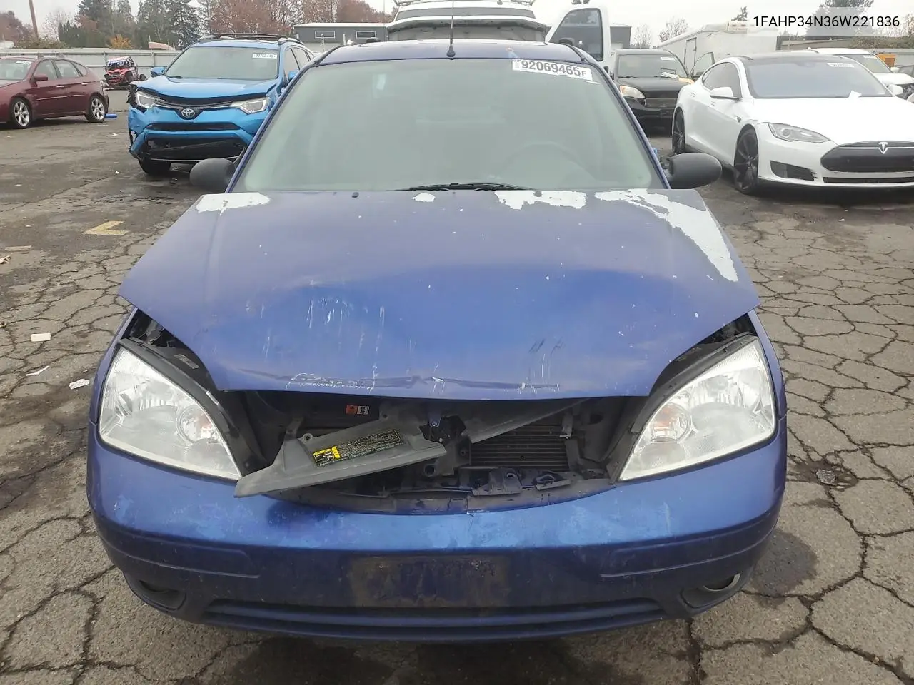 1FAHP34N36W221836 2006 Ford Focus Zx4