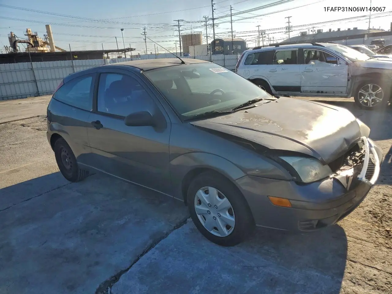 1FAFP31N06W149067 2006 Ford Focus Zx3