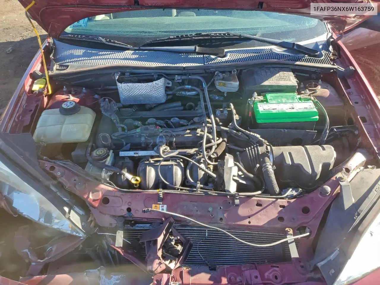 1FAFP36NX6W163759 2006 Ford Focus Zxw
