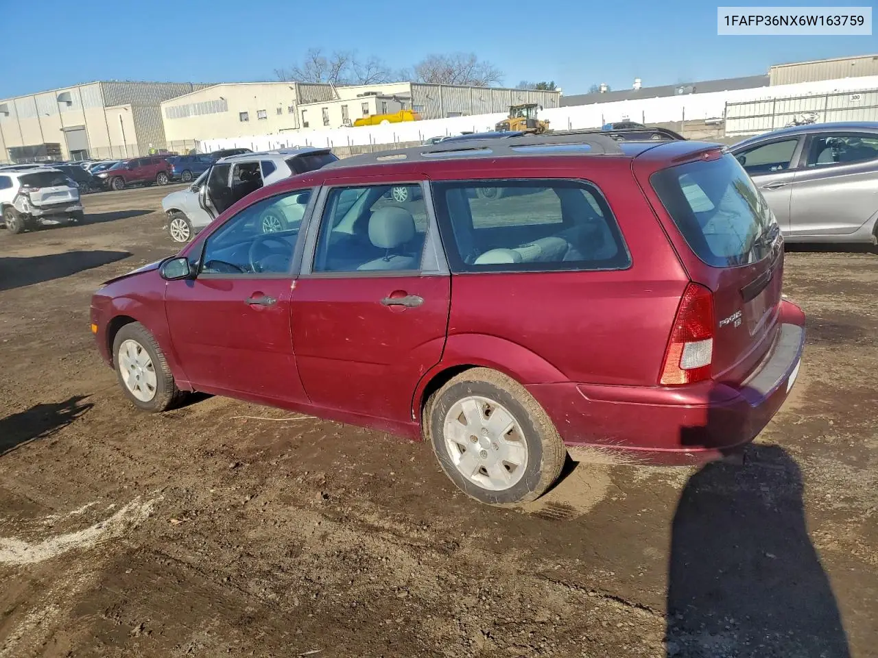 1FAFP36NX6W163759 2006 Ford Focus Zxw