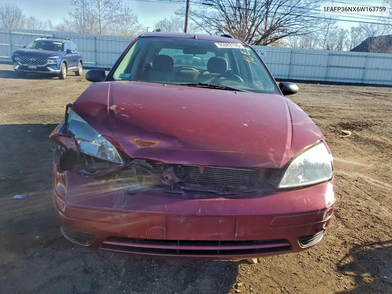 1FAFP36NX6W163759 2006 Ford Focus Zxw