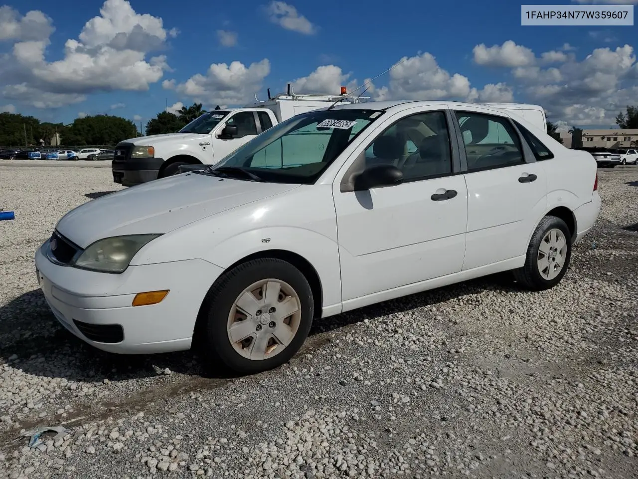 1FAHP34N77W359607 2007 Ford Focus Zx4