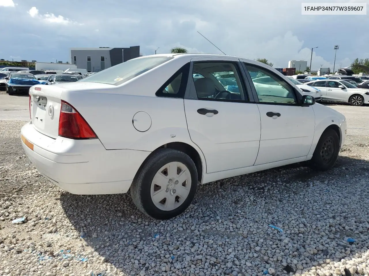 1FAHP34N77W359607 2007 Ford Focus Zx4