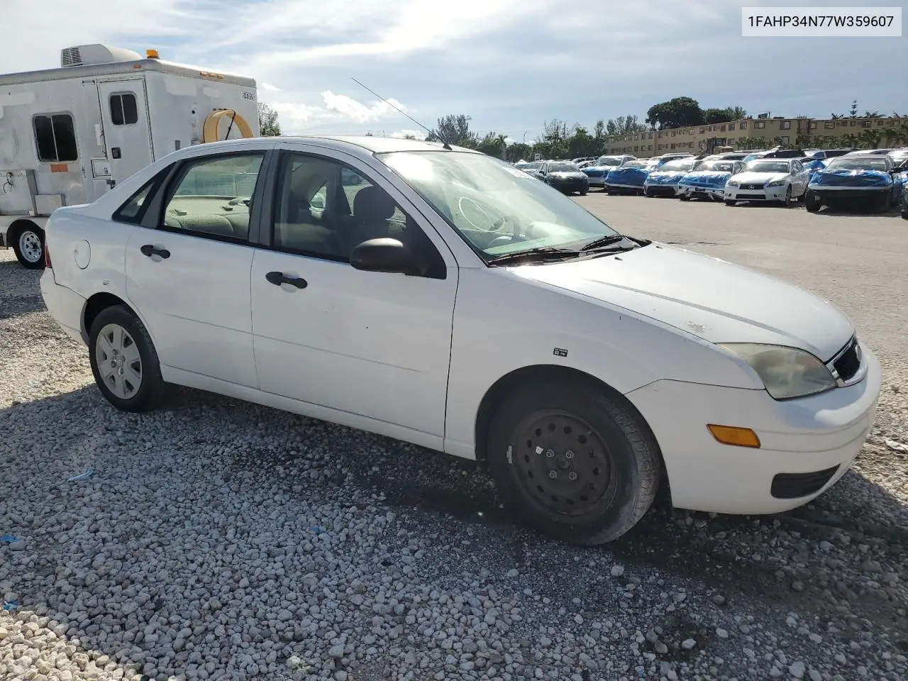 1FAHP34N77W359607 2007 Ford Focus Zx4