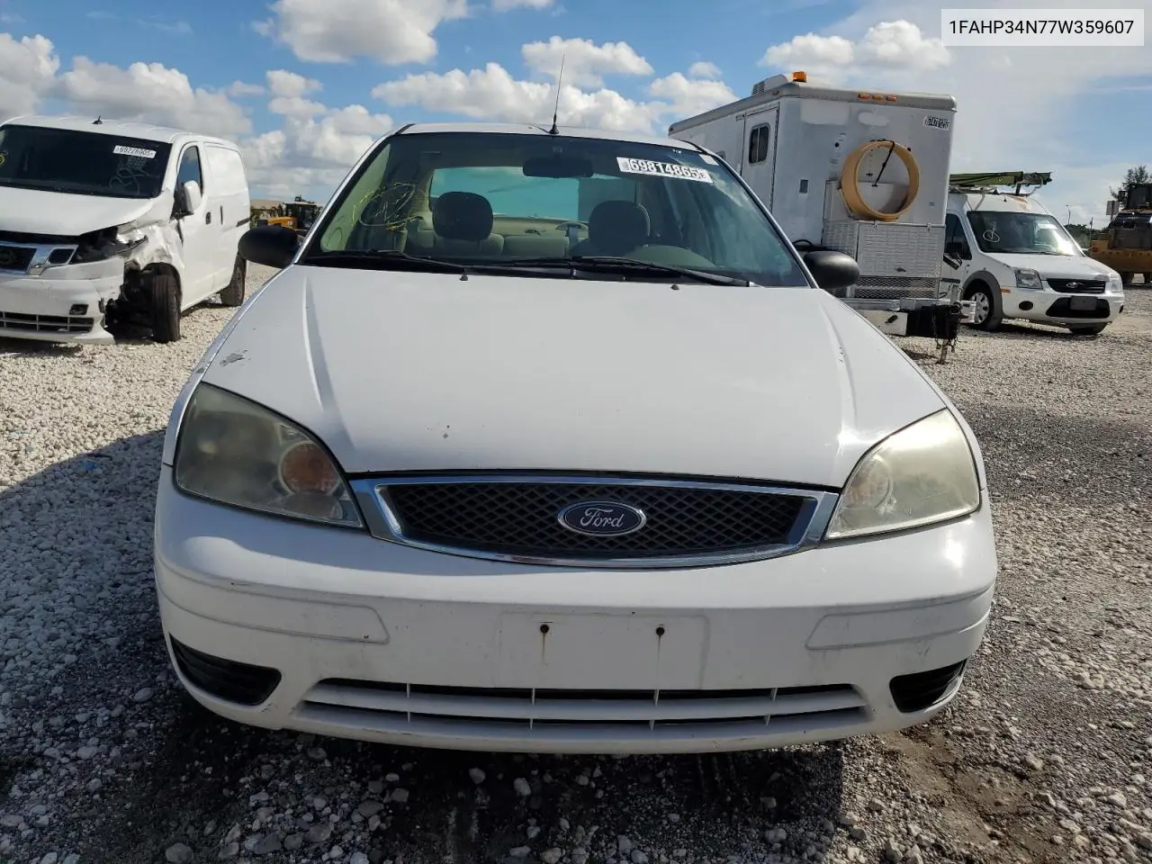1FAHP34N77W359607 2007 Ford Focus Zx4