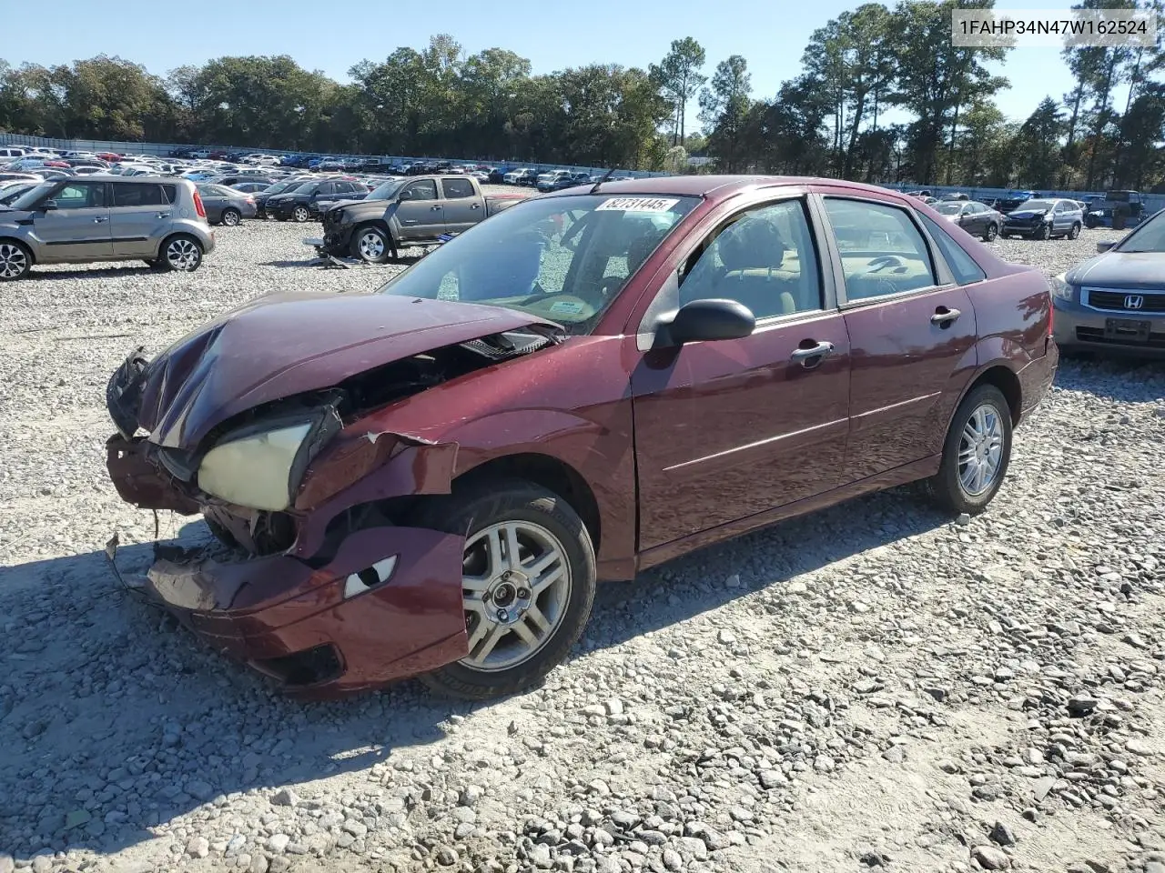 1FAHP34N47W162524 2007 Ford Focus Zx4