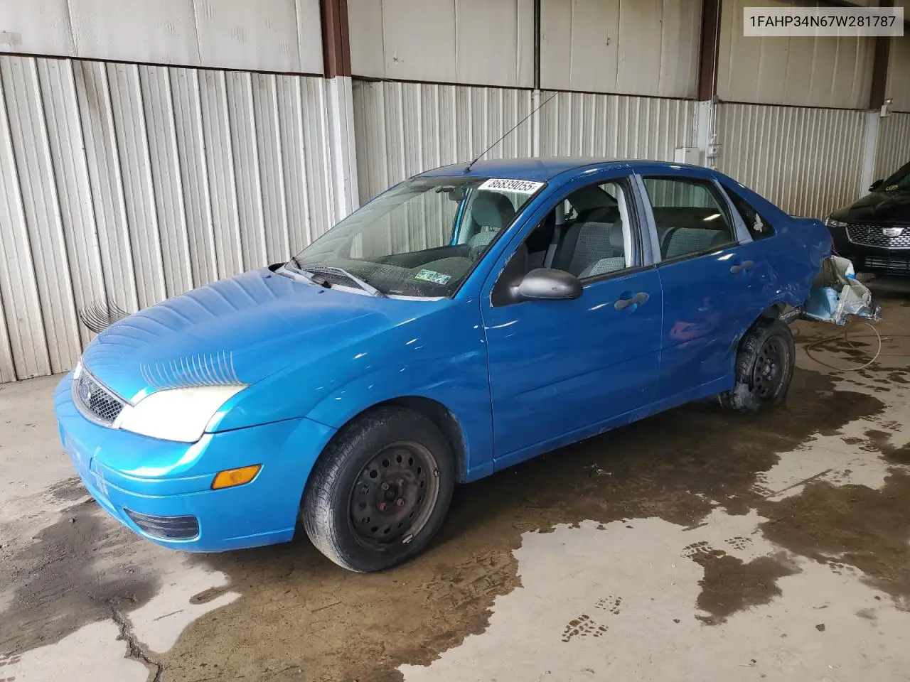 1FAHP34N67W281787 2007 Ford Focus Zx4