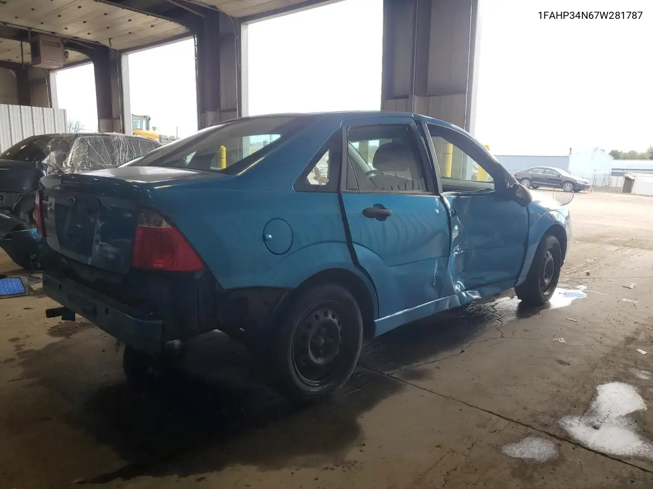 1FAHP34N67W281787 2007 Ford Focus Zx4