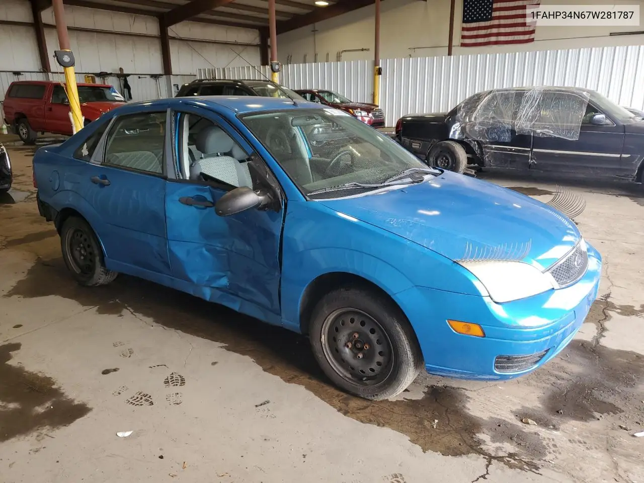 1FAHP34N67W281787 2007 Ford Focus Zx4