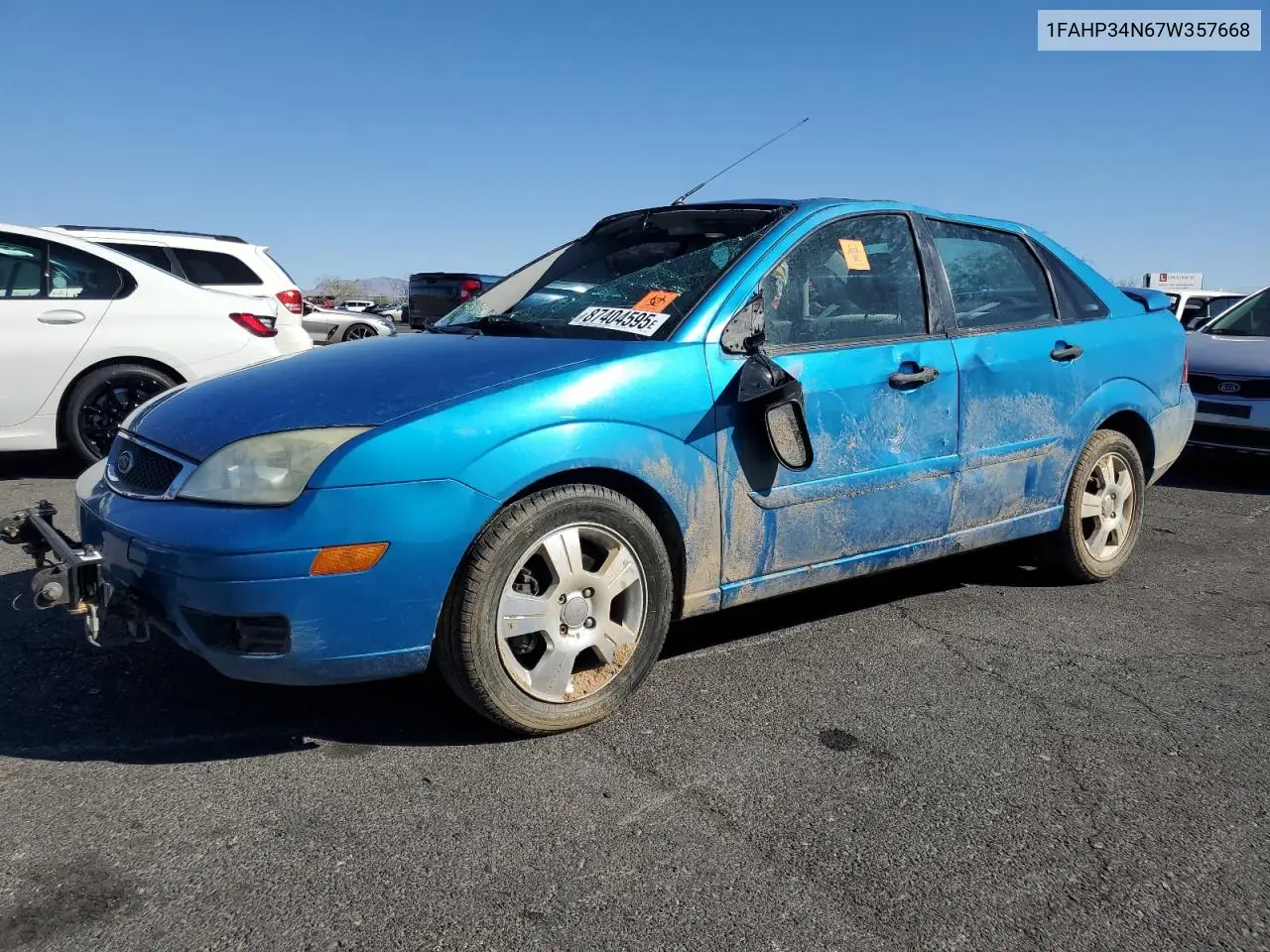 1FAHP34N67W357668 2007 Ford Focus Zx4