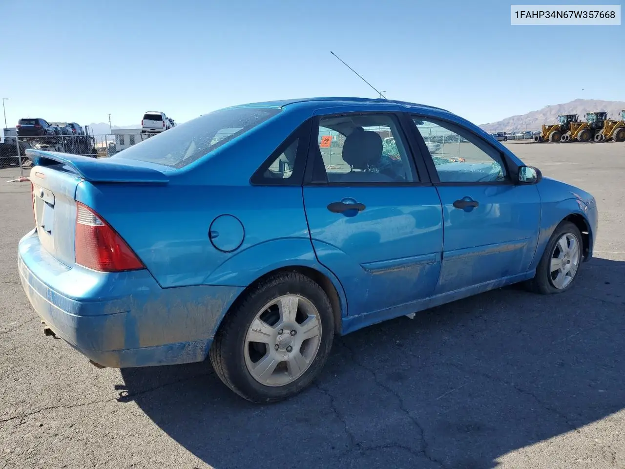 1FAHP34N67W357668 2007 Ford Focus Zx4
