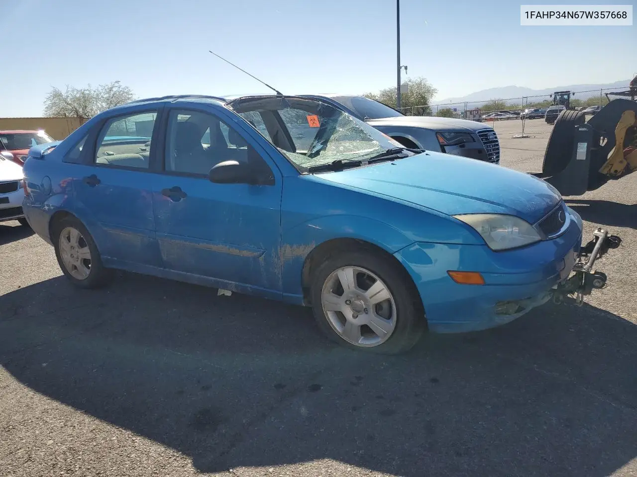 1FAHP34N67W357668 2007 Ford Focus Zx4
